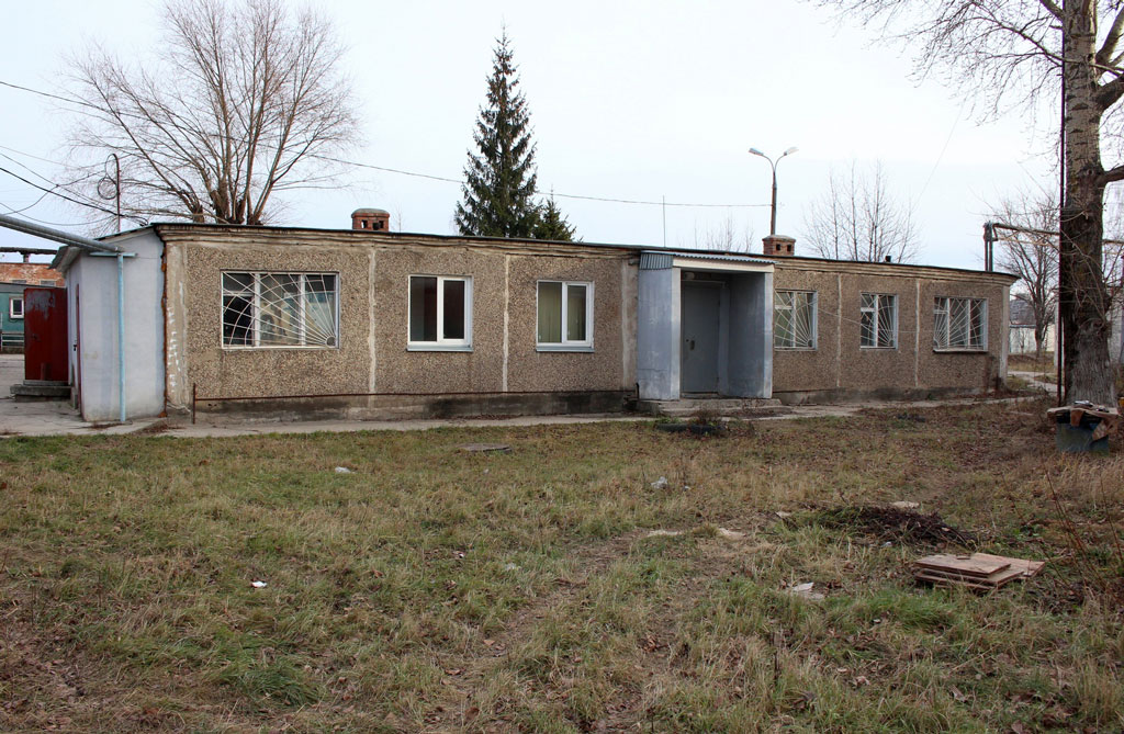 ГРП (на заднем плане административное здание и КПП – справа)