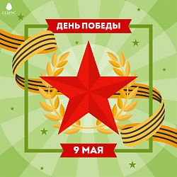 Поздравляем с великим праздником - Днем Победы!